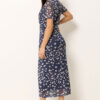 1863f6e4-5acd-4c_521284_C Petite Blue Polka Dot Twist Front Mesh Maxi Dress