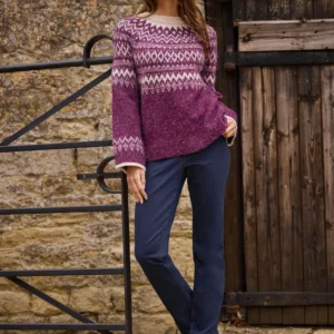 Indigo Blue Straight Leg Jeans