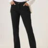 Black Straight Leg Jeans