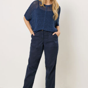 Navy Blue Carpenter Trousers