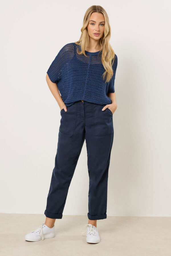 Navy Blue Carpenter Trousers