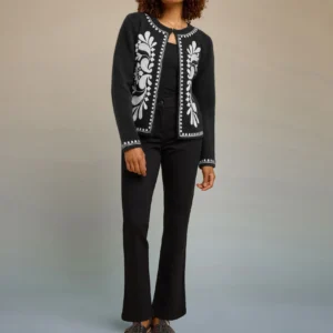 Black Straight Leg Jeans